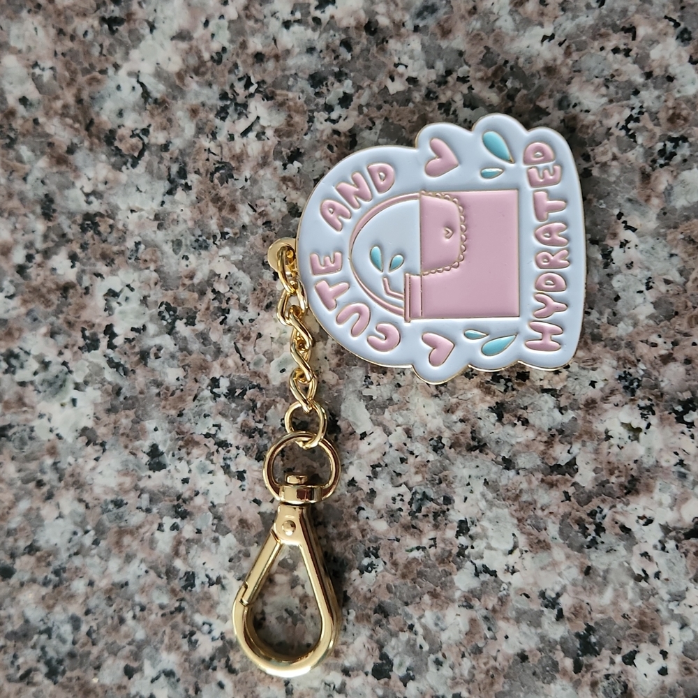 Cute and hydrated keychain